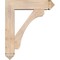 Ekena Millwork Legacy Arts and Crafts Smooth Bracket w/ Offset Brace, Douglas Fir, 7 1/2"W x 30"D x 36"H BKT0806X30X36LEC03SDF - alternate 4